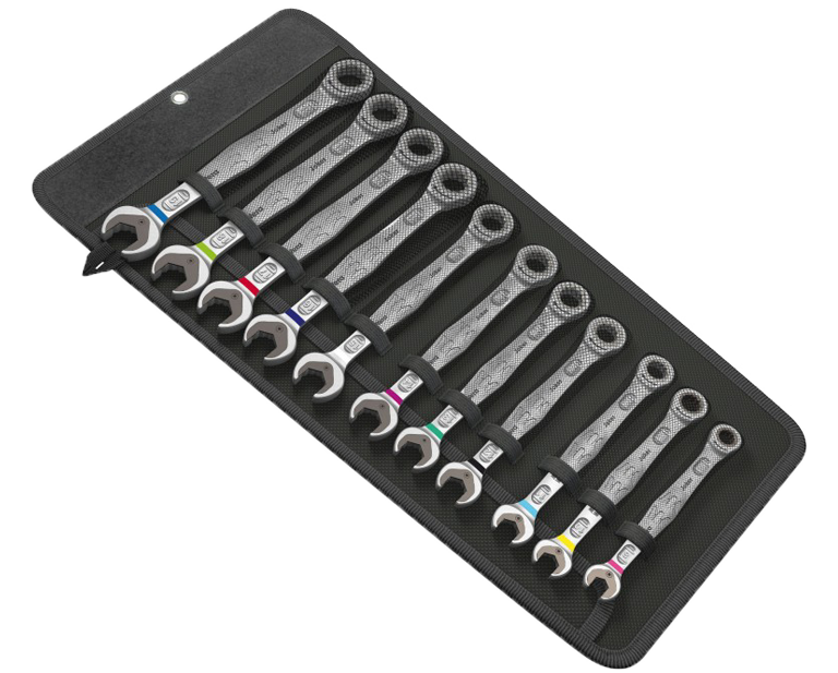 WERA 05020013001 Set of ratcheting combination wrenches