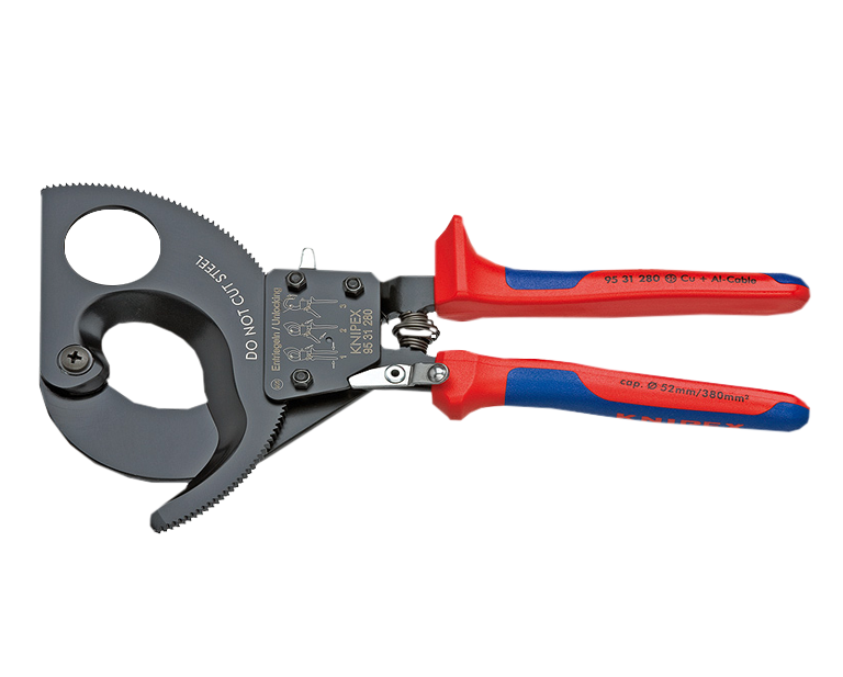 Knipex 95 31 280 Cable Cutters ratchet action