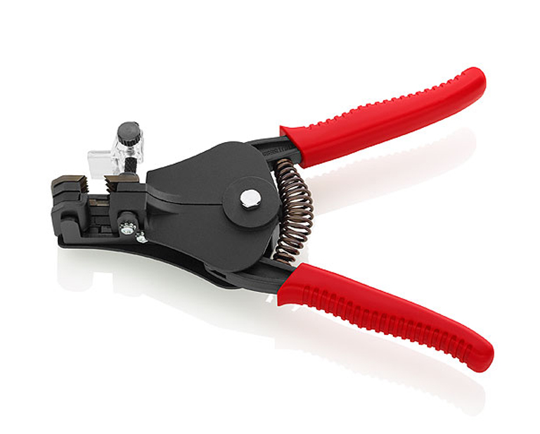 Knipex 12 21 180 Insulation Strippers with adapted blades