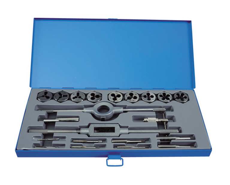 TRUSCO THDT-CSET HAND TAP AND DIES SET FOR METRIC