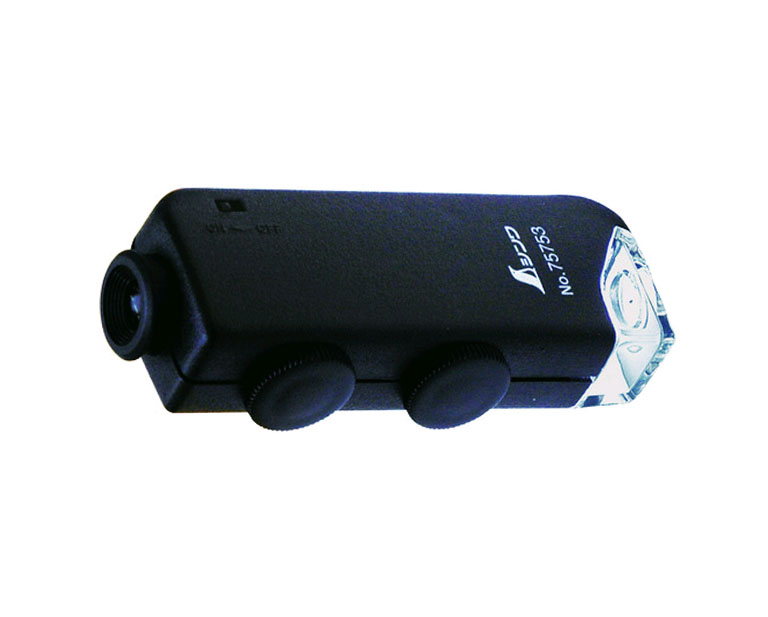 TRUSCO Microscope Pocket Type (With LED Light) 75753