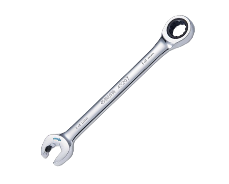 SATA Double Ratcheting Wrench-Open Stock