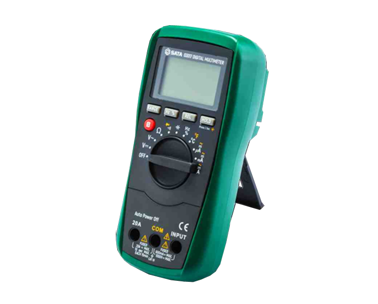 SATA 03015 Digital Multimeter with Temperature Test