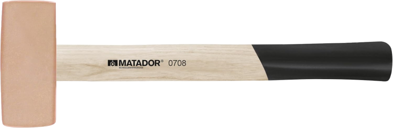 Copper hammer, 1,000 g, MATADOR item no.: 07081000