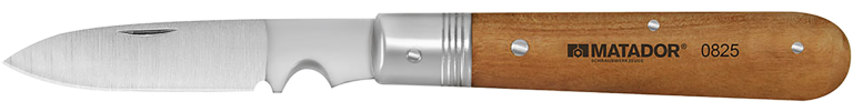 Quality Cable Knife with wooden handle, MATADOR 08250001