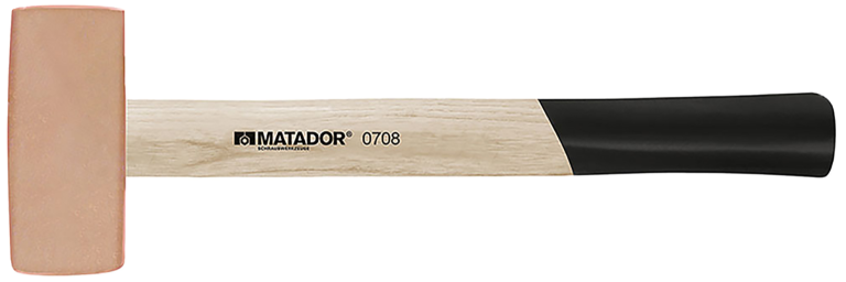 Copper hammer, 500 g, MATADOR item no.: 07080500