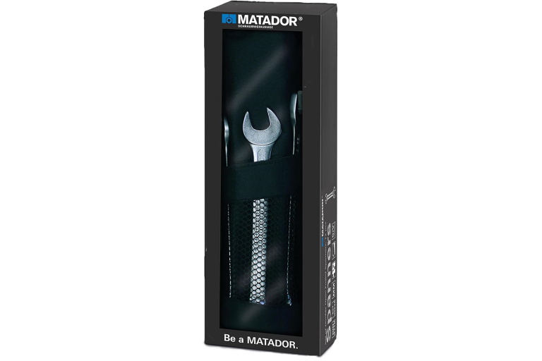 Double open-ended spanner set MATADOR 01009080