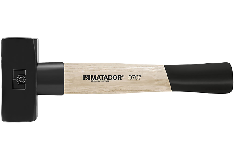 Mallet Hammer , DIN 6475, 1.000 g, MATADOR item no.: 07071000