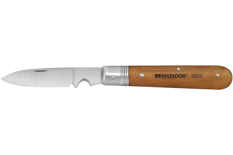 Quality Cable Knife with wooden handle, MATADOR 08250001